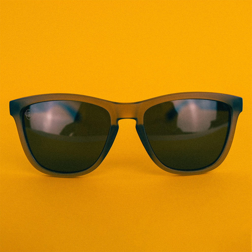 A.P.E. Optics Elwood Sunglasses (Matte Smoked Black w/Polarised Lens)