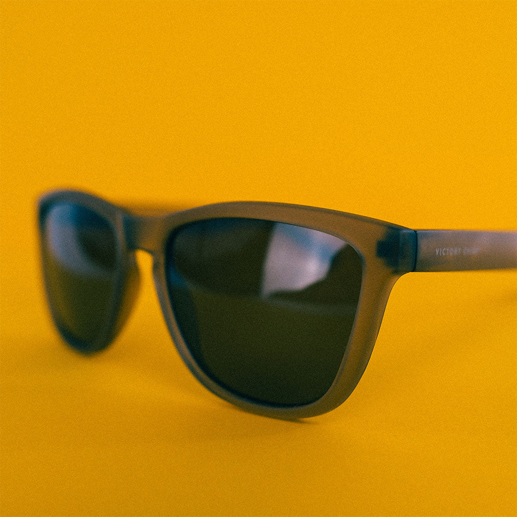 A.P.E. Optics Elwood Sunglasses (Matte Smoked Black w/Polarised Lens)