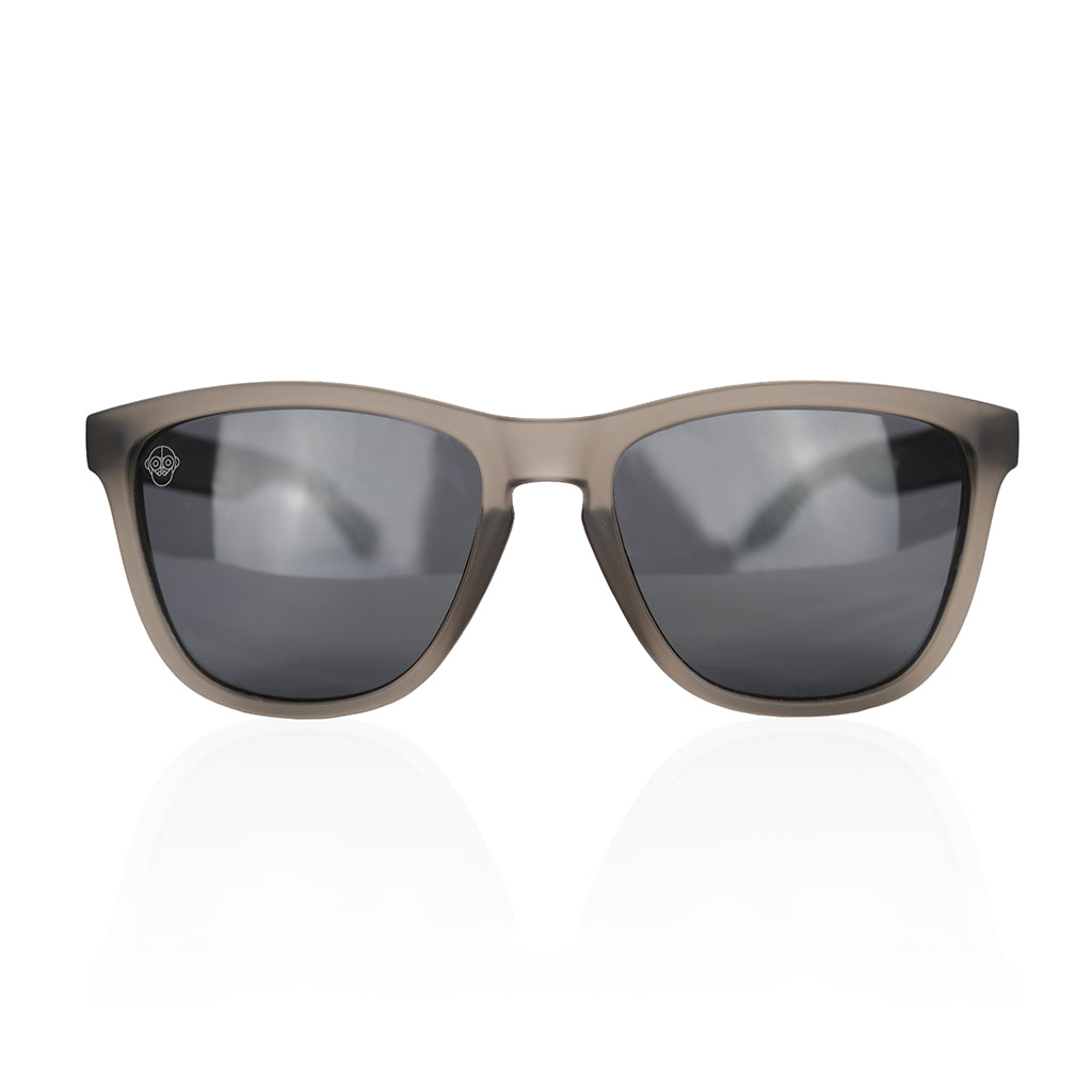 A.P.E. Optics Elwood Sunglasses (Matte Smoked Black w/Polarised Lens)