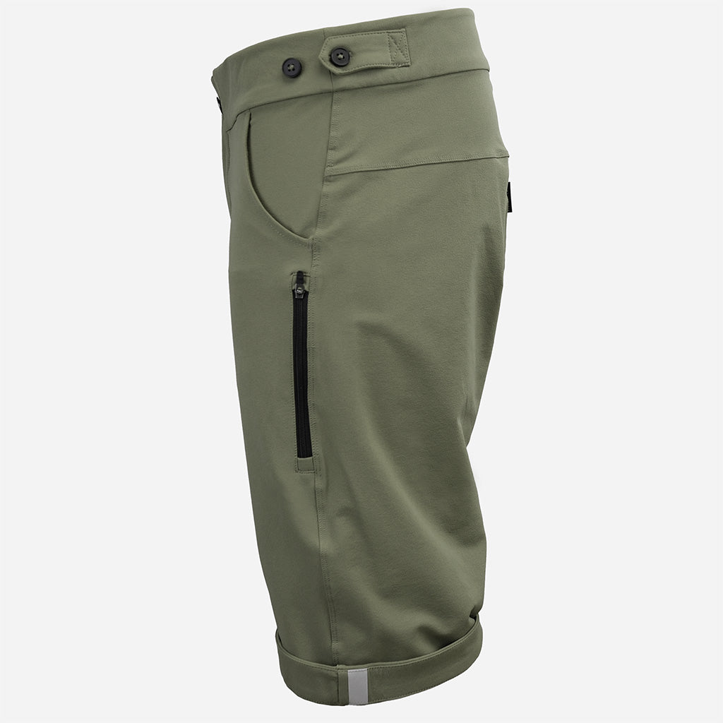 Out There Unisex Gravel Cycling Shorts (Olive)