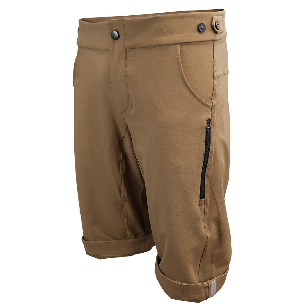Out There Unisex Gravel Cycling Shorts (Sand)