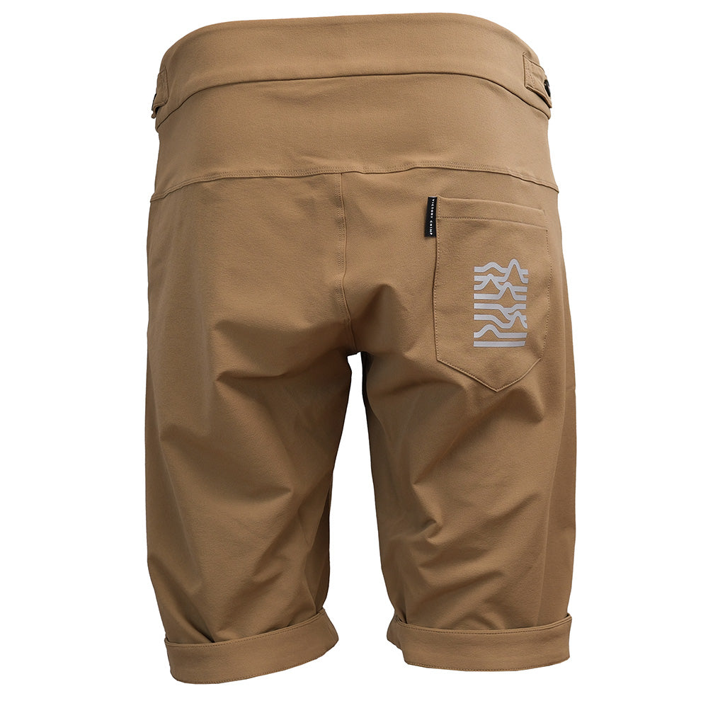 Out There Unisex Gravel Cycling Shorts (Sand)