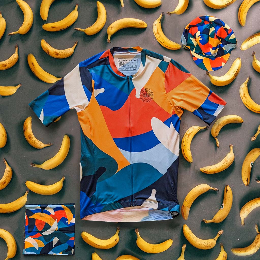 Banana Camo Neck Doofer (Forest/Orange)