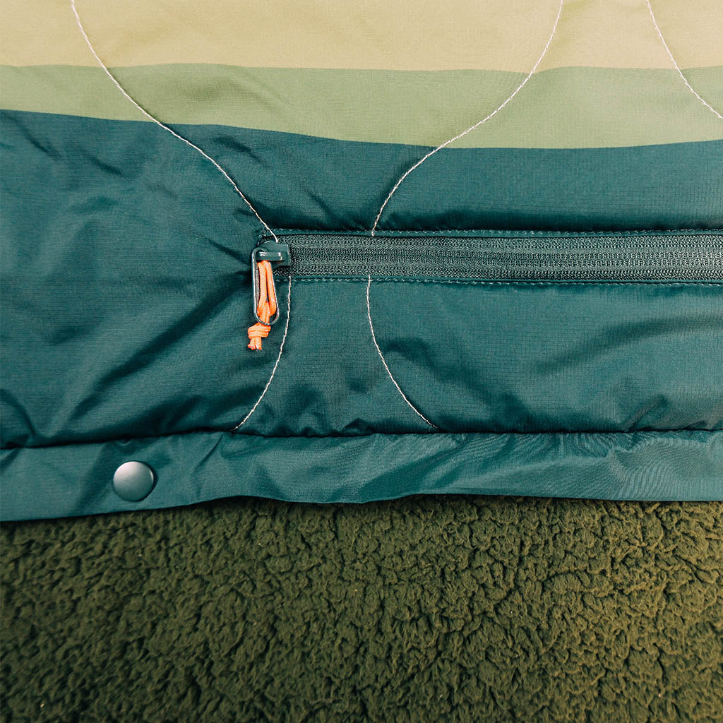 Sperrins Recycled Sherpa Fleece Blanket