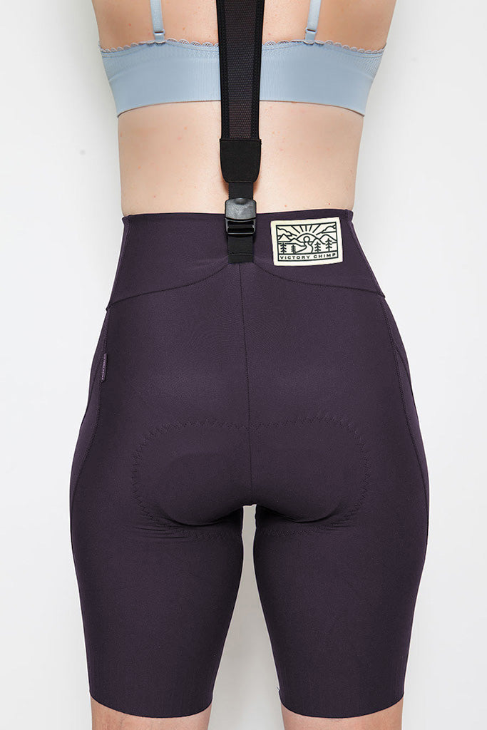 Shorts à bretelles cargo détachables pour femmes (Noir)