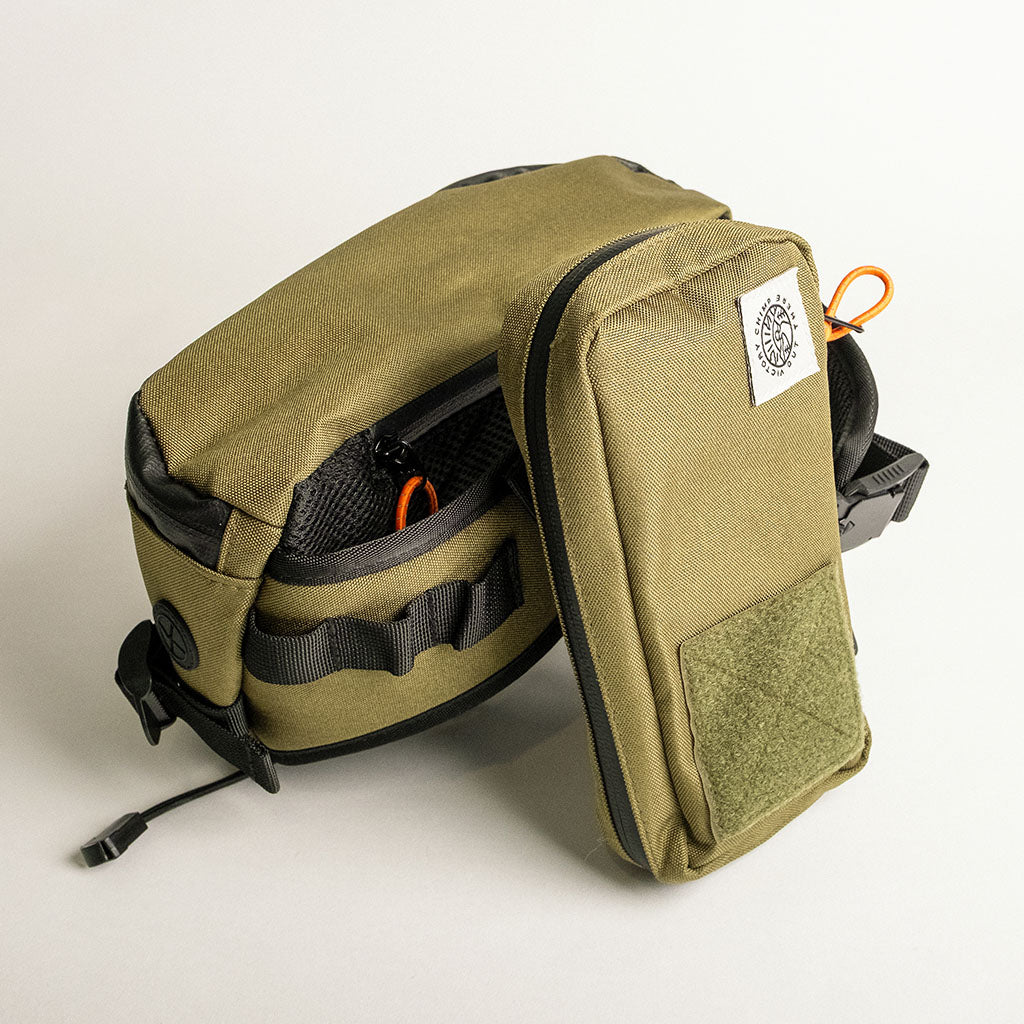 Out There Essentials Case / EDC Pouch (Olive Green)
