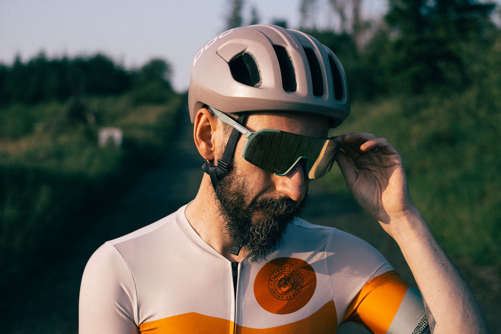 A.P.E. Optics Vega Evo Cycling Sunglasses (Matte Pistachio Green w/ Yellow/Green Lens)