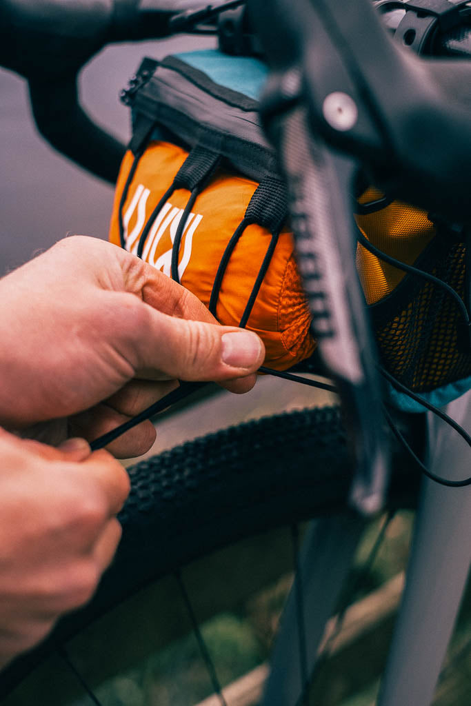 Out There Bar Bag (Teal & Ochre)