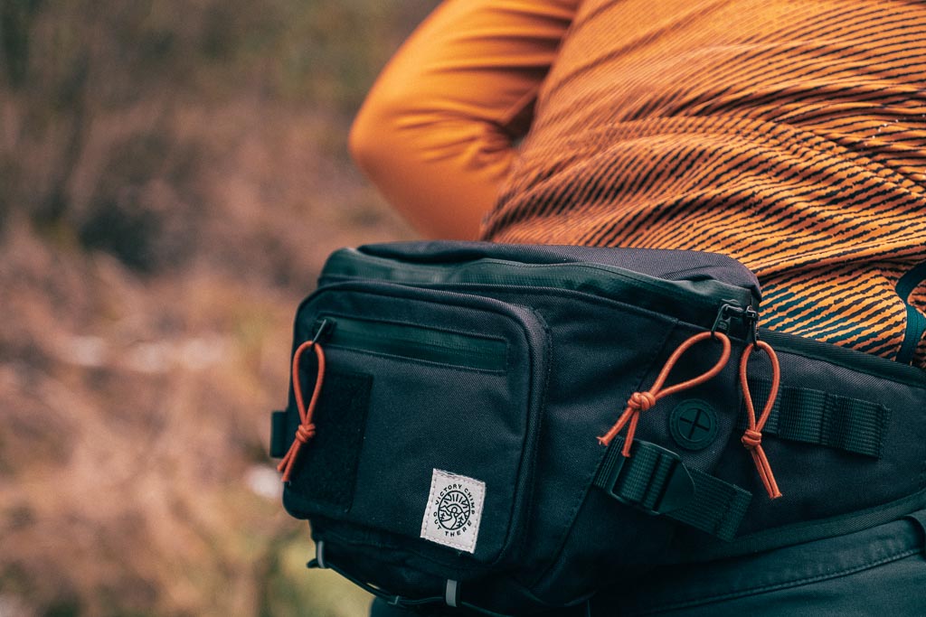 Out There Hip Pack/Sling Bag (Black)