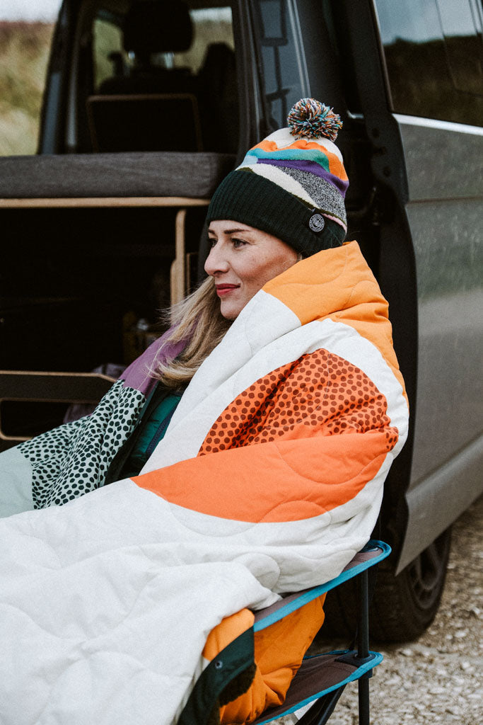 Sperrins Recycled Sherpa Fleece Blanket