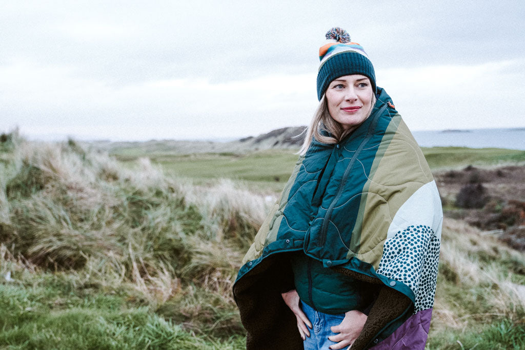 Sperrins Recycled Sherpa Fleece Blanket