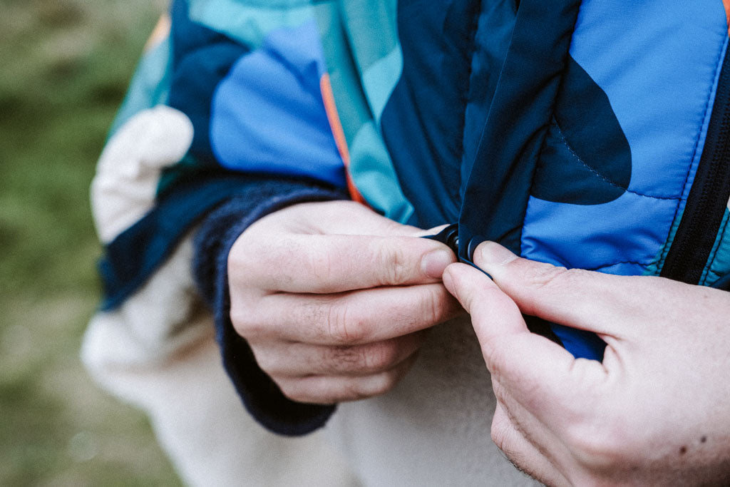 Banana Camo Recycled Sherpa Fleece Blanket