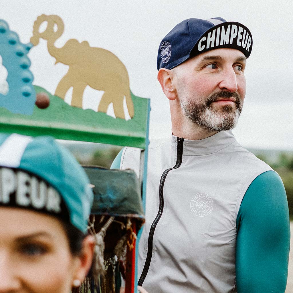 Signature Chimpeur Cotton Cycling Cap (Eclipse)