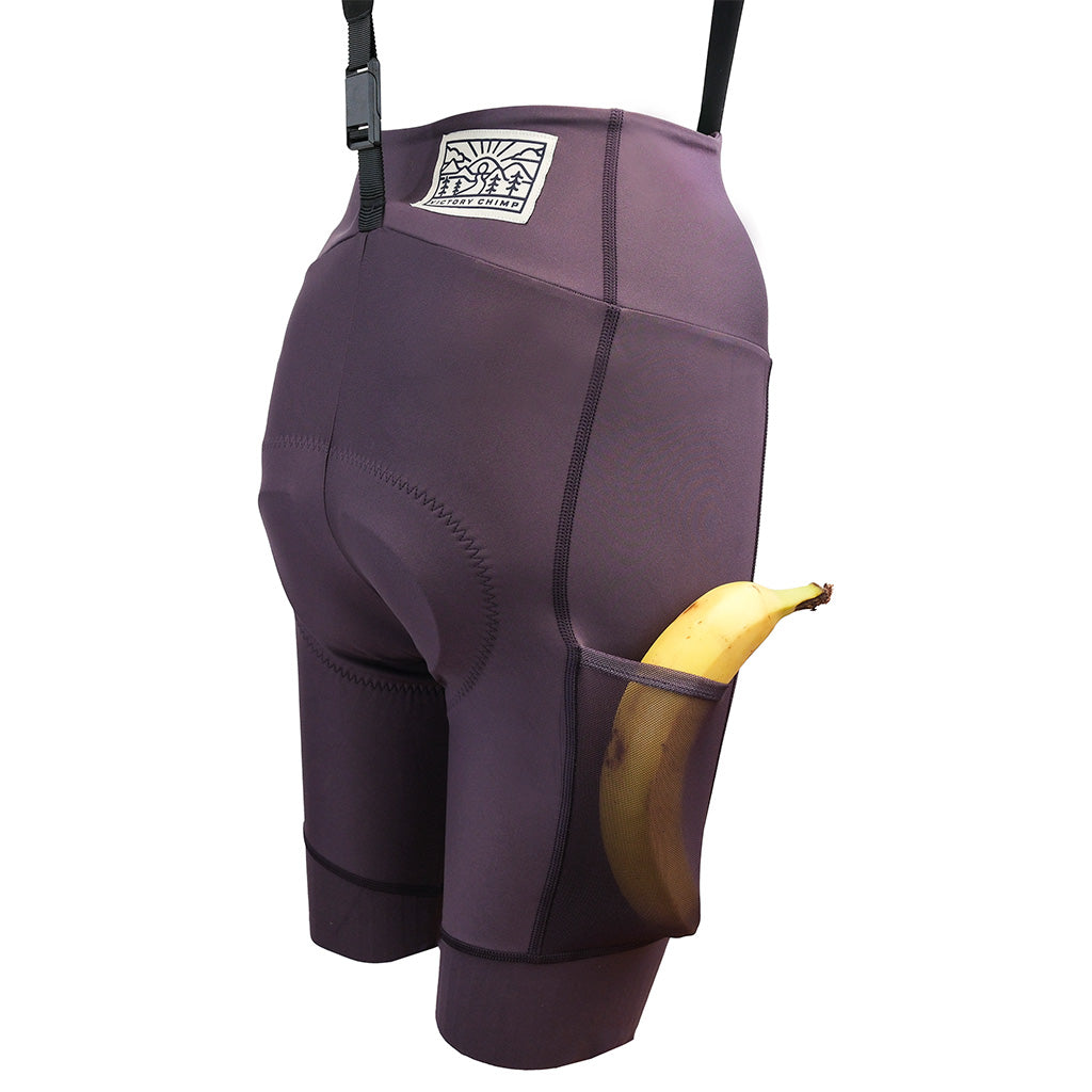 Shorts à bretelles cargo détachables pour femmes (Noir)