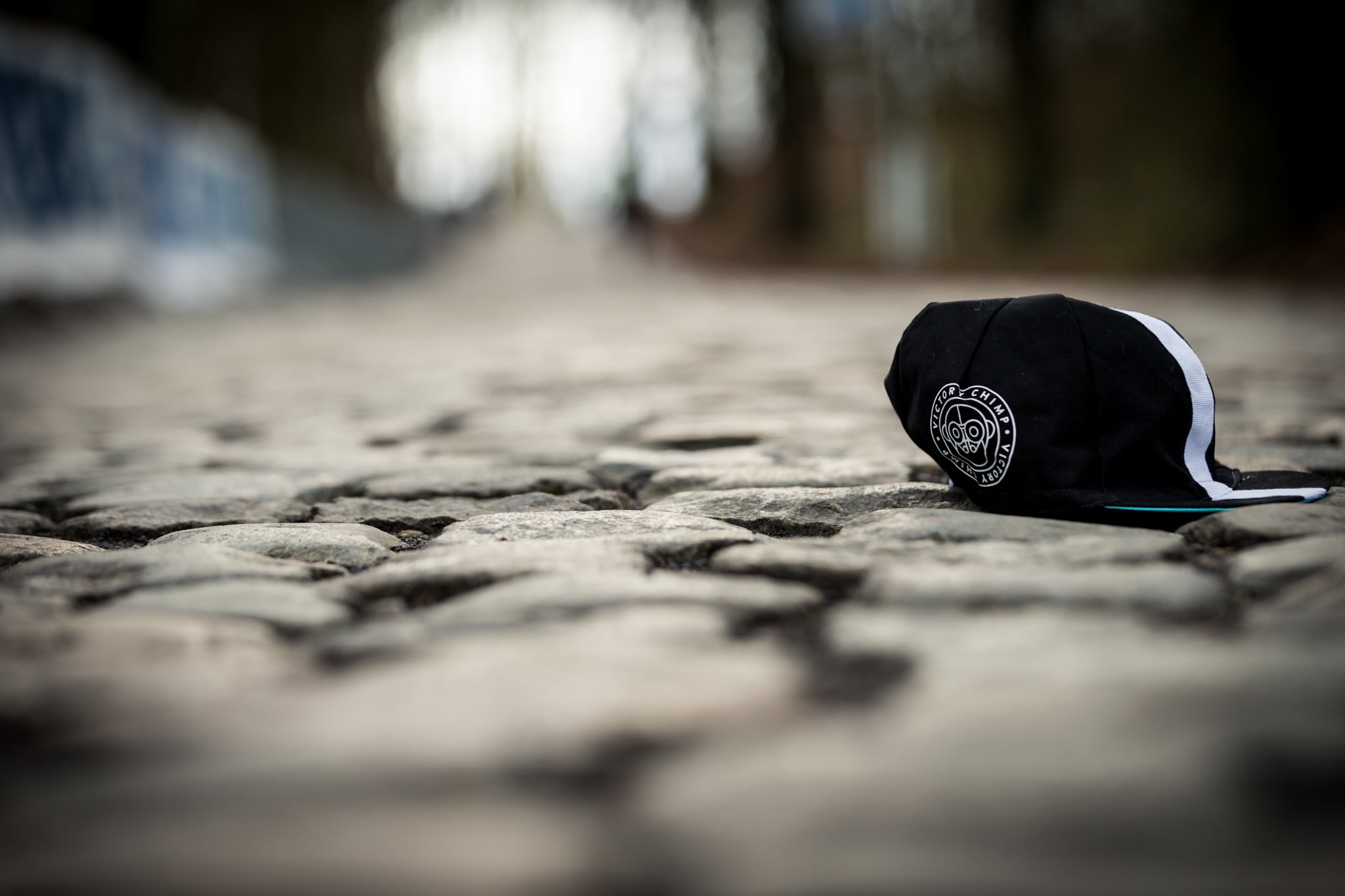 Chimpeur Cotton Cycling Cap Mk. III (Black) - Victory Chimp