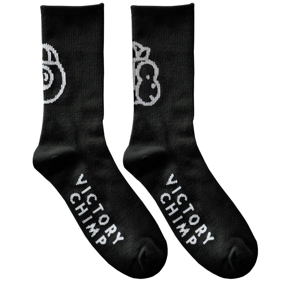 Signature Chimpeur High Top Socks (Black)