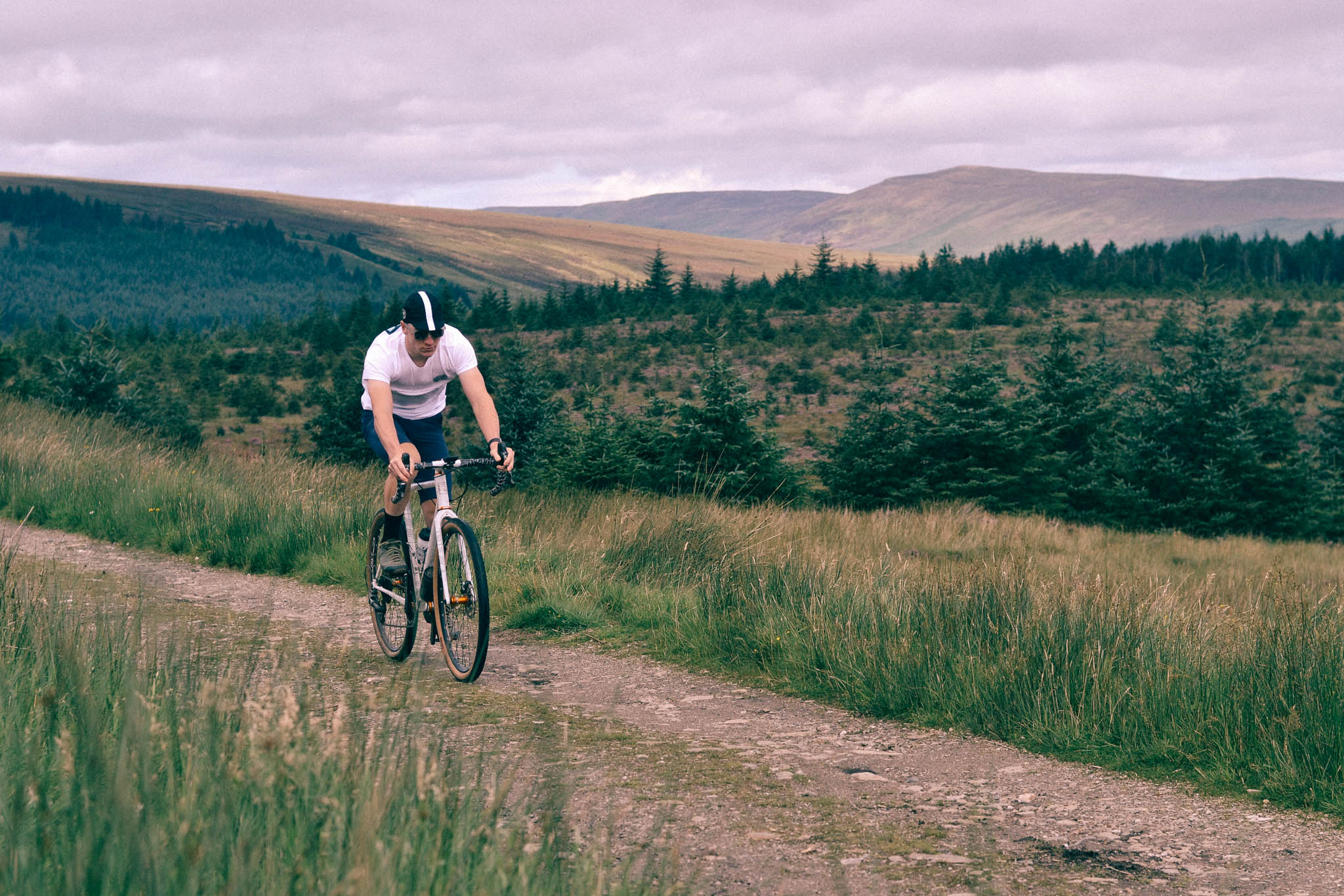 Out There Unisex Gravel Cycling Shorts (Navy)