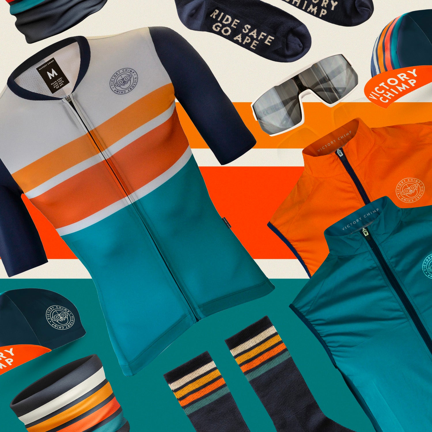 Stampen Stripes Cycling Cap