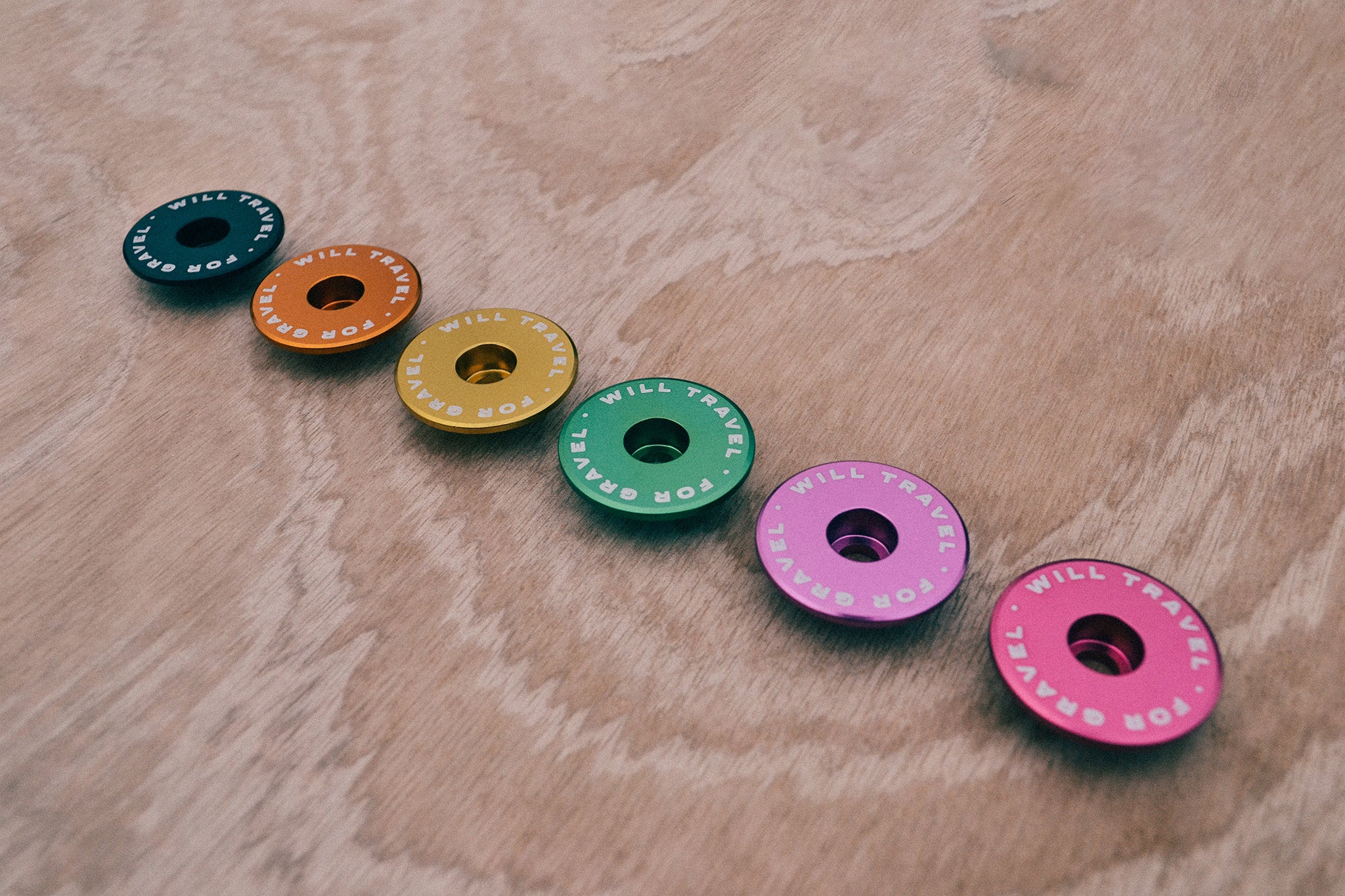 Will Travel For Gravel Headset Top Cap