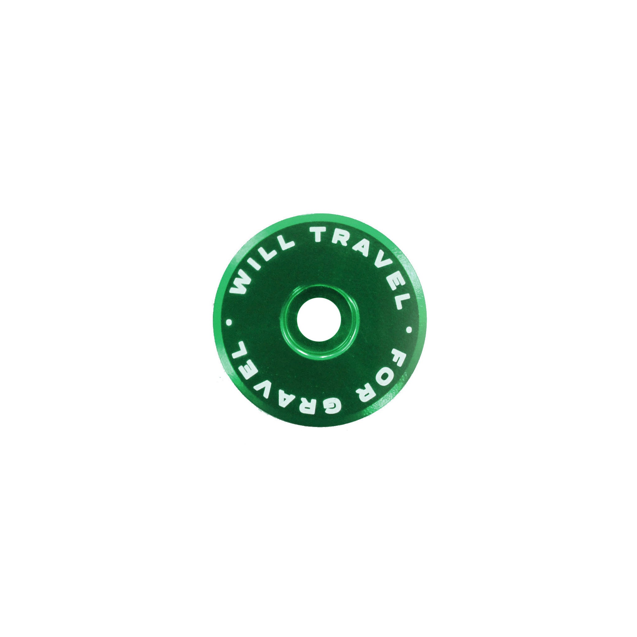 Will Travel For Gravel Headset Top Cap