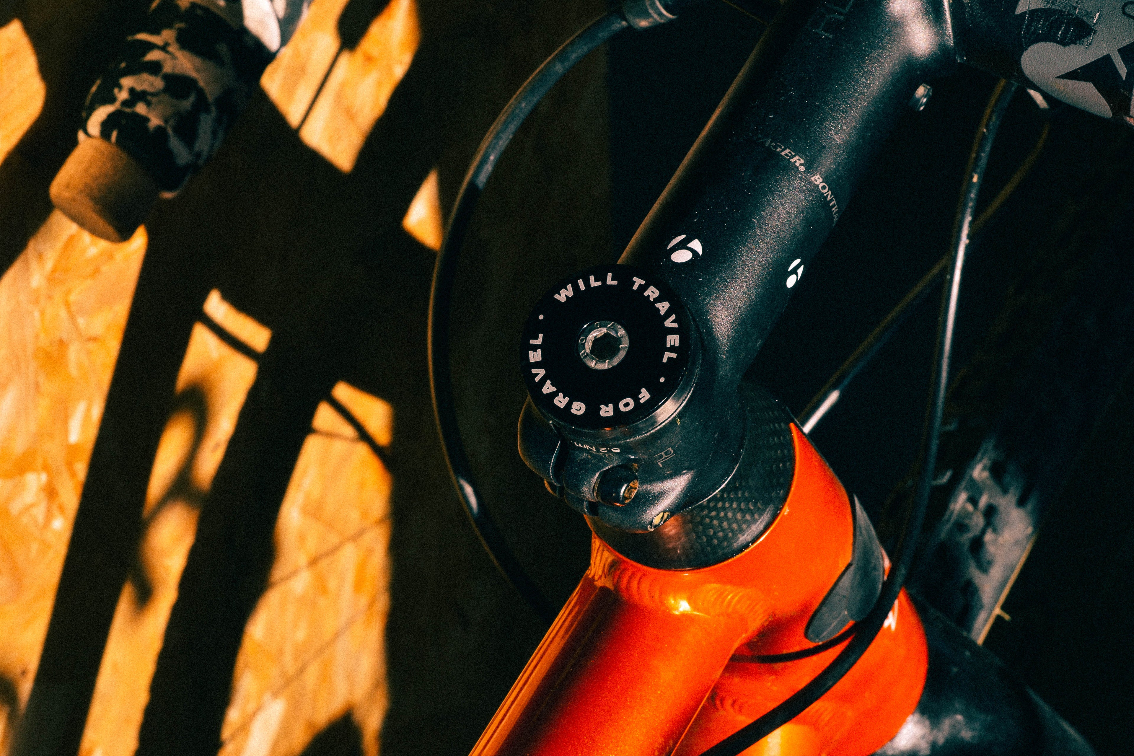 Will Travel For Gravel Headset Top Cap