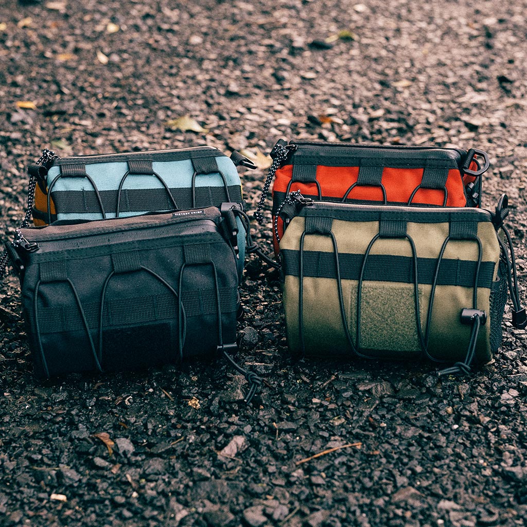 Out There Bar Bag (Teal &amp; Ochre)