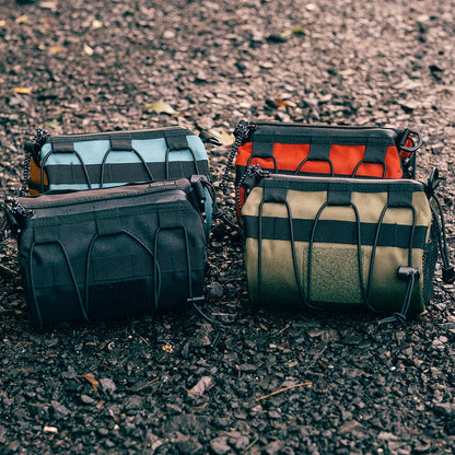 Out There Bar Bag (Teal &amp; Ochre)