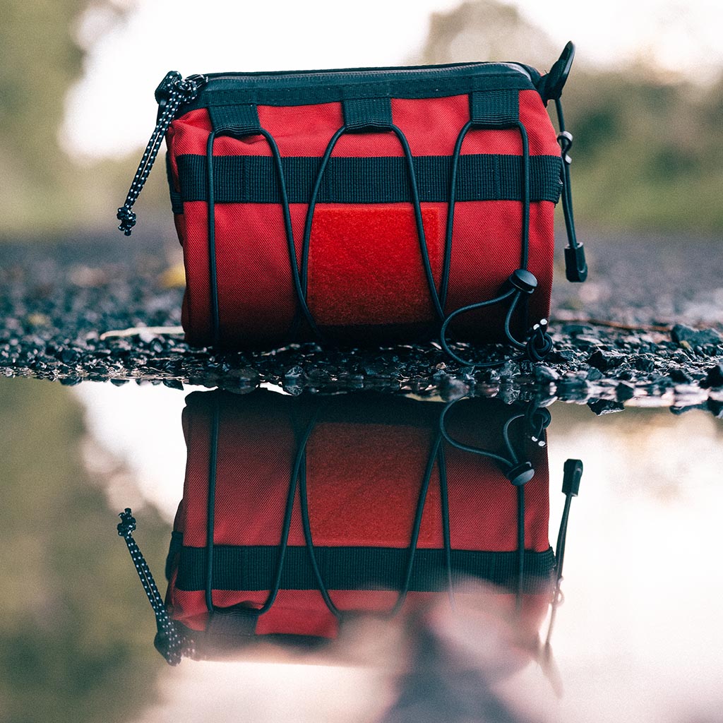 Out There Bar Bag (Flame Red/Orange)