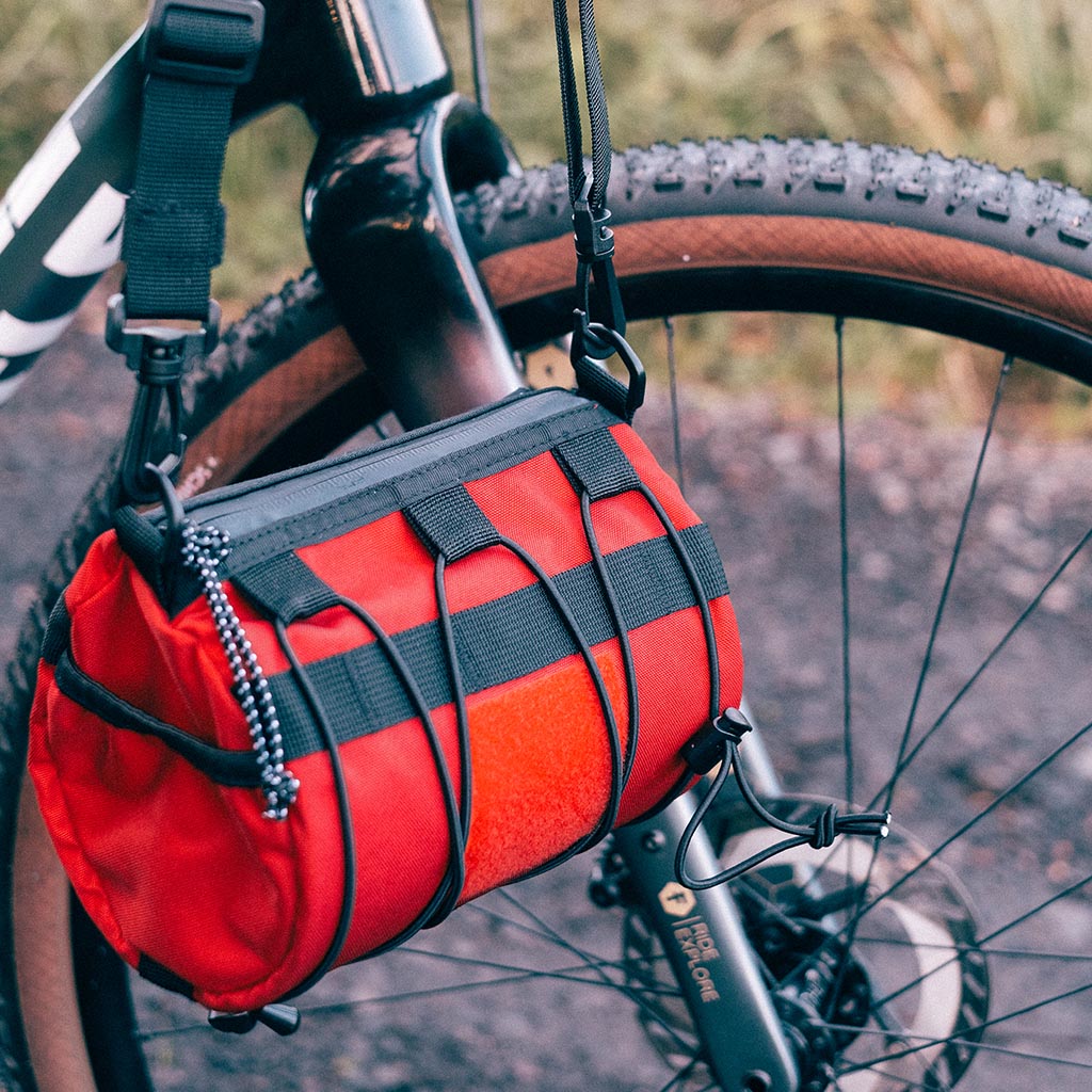 Out There Bar Bag (Flame Red/Orange)