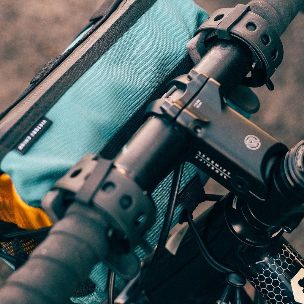 Out There Bar Bag (Teal &amp; Ochre)