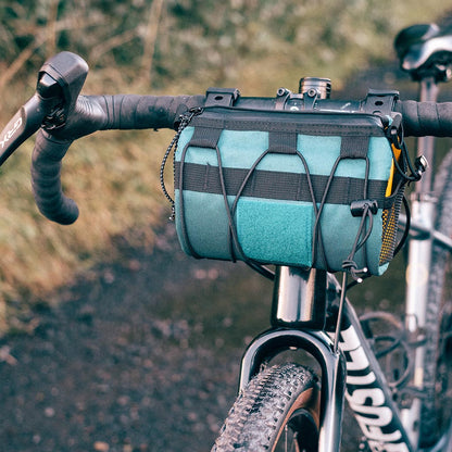 Out There Bar Bag (Teal &amp; Ochre)