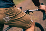 Out There Unisex Gravel Cycling Shorts (Sand)