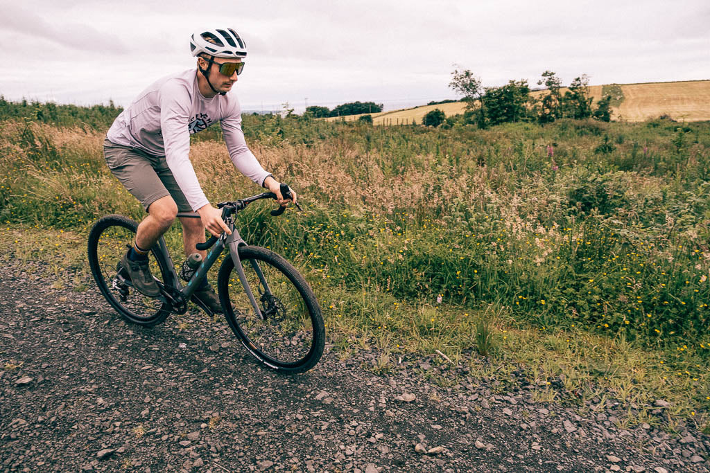 Out There Unisex Gravel Cycling Shorts (Olive)