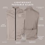 Women's Signature Packable Gilet (Olive Green)