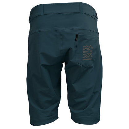 Out There Unisex Gravel Cycling Shorts (Petrol Blue)