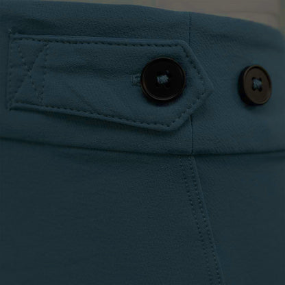 Out There Unisex Gravel Cycling Shorts (Petrol Blue)