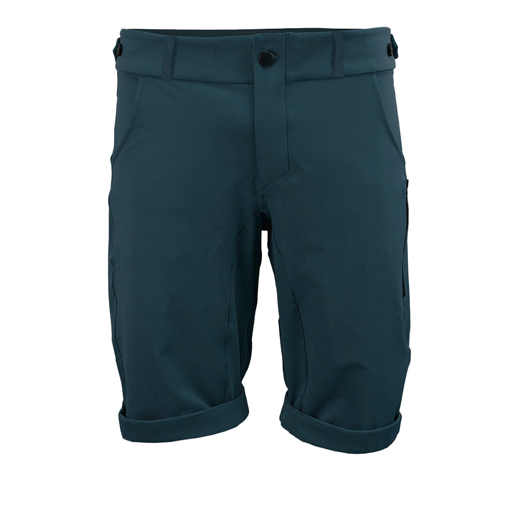 Out There Unisex Gravel Cycling Shorts (Petrol Blue)