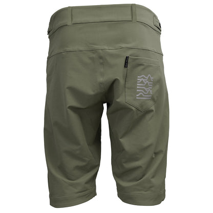 Out There Unisex Gravel Cycling Shorts (Olive)