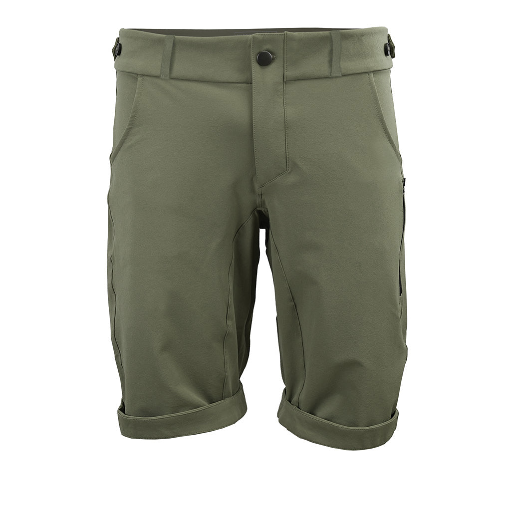 Out There Unisex Gravel Cycling Shorts (Olive)