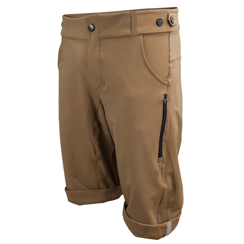 Out There Unisex Gravel Cycling Shorts (Sand)