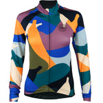 Banana Camo Heather/Olive Women's Long Sleeve Thermal Jersey