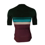 C.C. Chimpeur Men's Cycling Jersey (Forest/Wine)