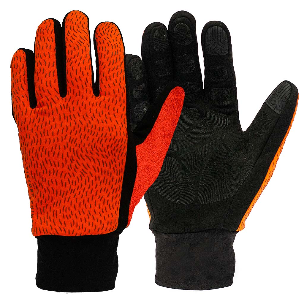 Monkey Paw Alpha® Winter Cycling Gloves (Orange)