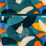 Out There Recycled Sherpa Fleece (Banana Camo Forest/Orange)