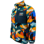 Out There Recycled Sherpa Fleece (Banana Camo Forest/Orange)