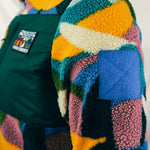 Out There Recycled Sherpa Fleece (Banana Camo Heather/Olive)