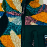 Out There Recycled Sherpa Fleece (Banana Camo Heather/Olive)