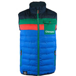 Men's Out There Thermal Reversible Gilet (VHS Emerald/Blue)