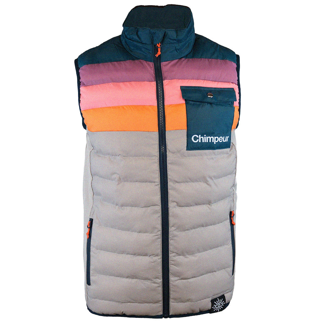 Men's Out There Thermal Reversible Gilet (C90 Forest/C60 Sunset