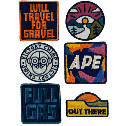 Out There Velcro Patch Set 2